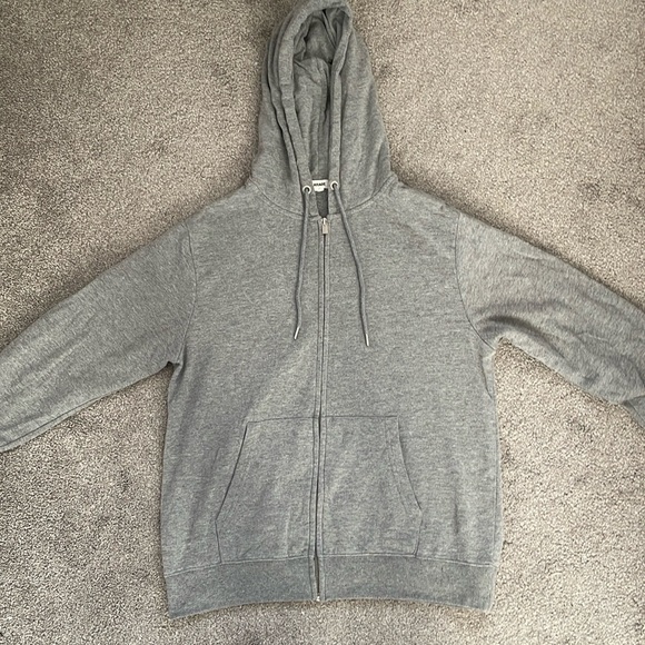 Garage Women’s Grey Zip Up Hoodie - Picture 1 of 8
